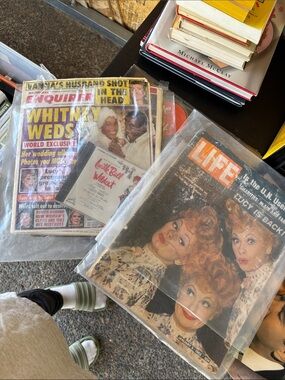 LIFE Magazine Vintage Cover - Brown and Cream